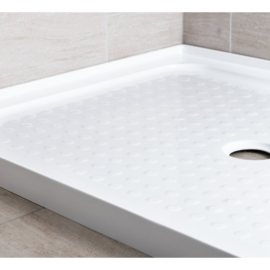 1100x750mm Rectangle Shower Tray Center/Size Waste